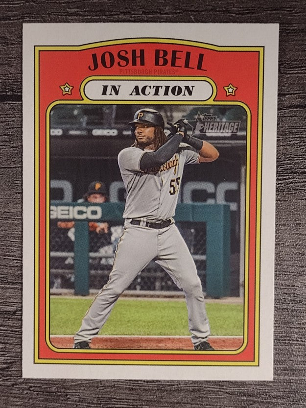 2021 Topps Heritage #310 Josh Bell IA