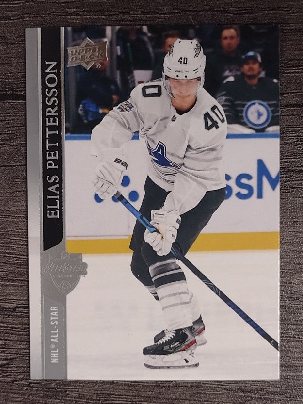 2020-21 Upper Deck #685 Elias Pettersson AS
