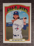 2021 Topps Heritage #293 Bo Bichette