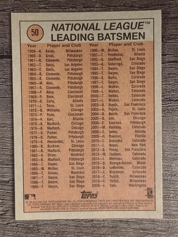 2021 Topps Heritage #50 Joey Bart IA