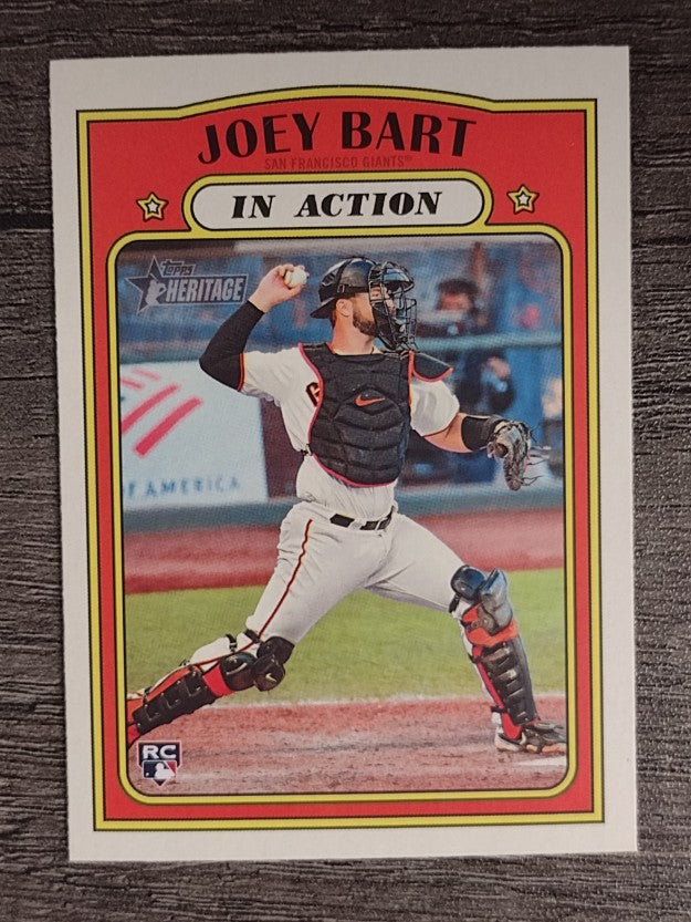 2021 Topps Heritage #50 Joey Bart IA