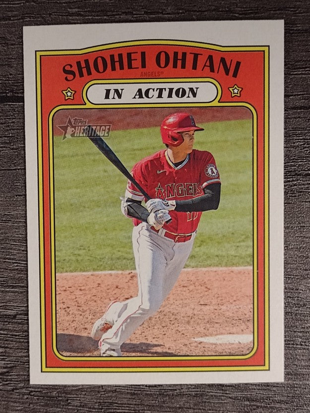 2021 Topps Heritage #246 Shohei Ohtani IA