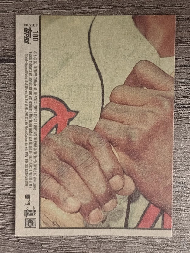 2021 Topps Heritage #100 Jacob deGrom IA