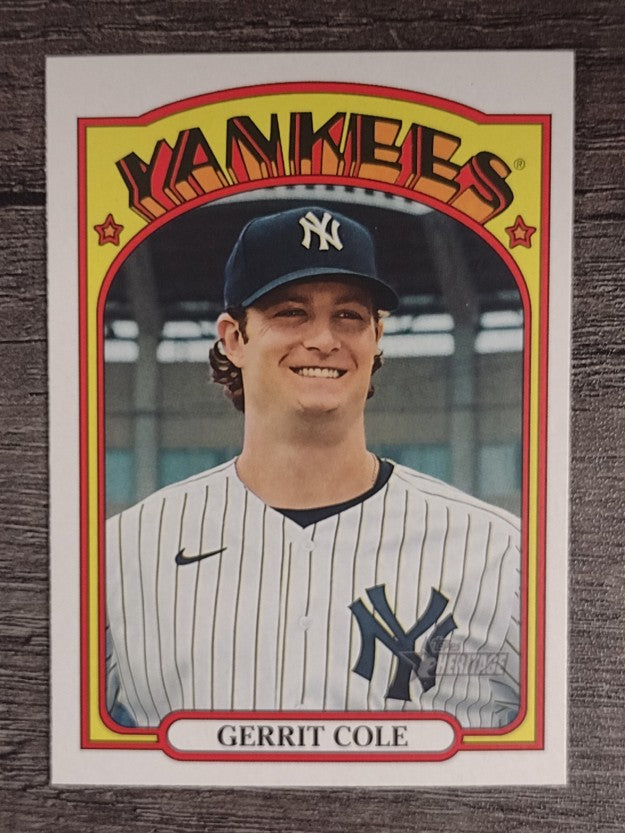 2021 Topps Heritage #249 Gerrit Cole