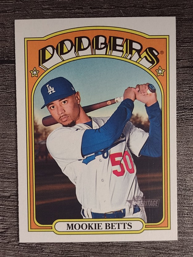 2021 Topps Heritage #167 Mookie Betts