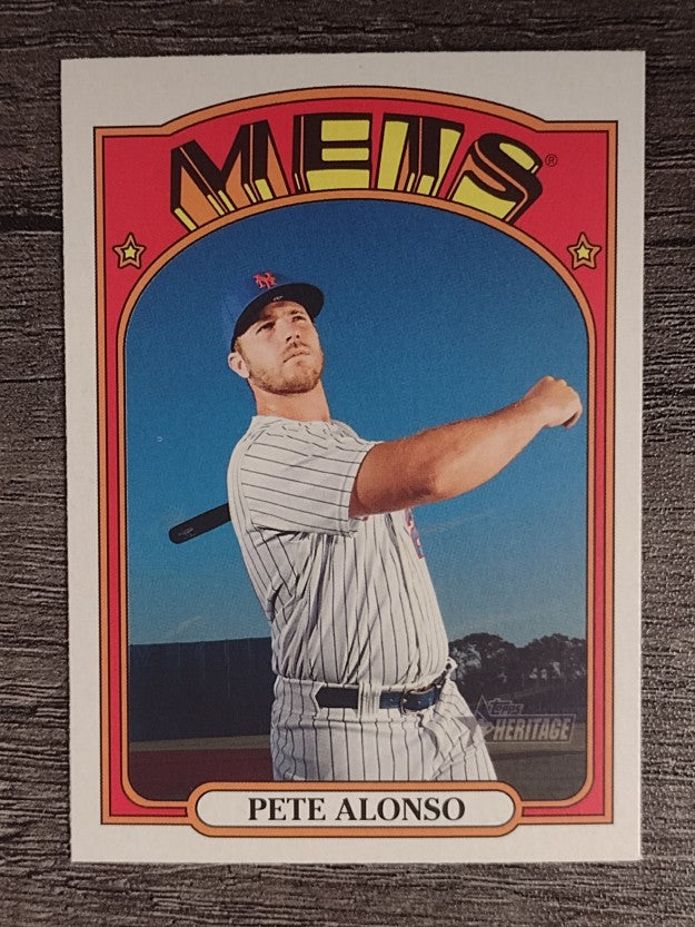2021 Topps Heritage #31 Pete Alonso