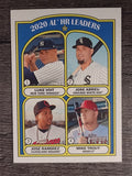 2021 Topps Heritage #90 Mike Trout/Jose Abreu/Jose Ramirez/Luke Voit LL