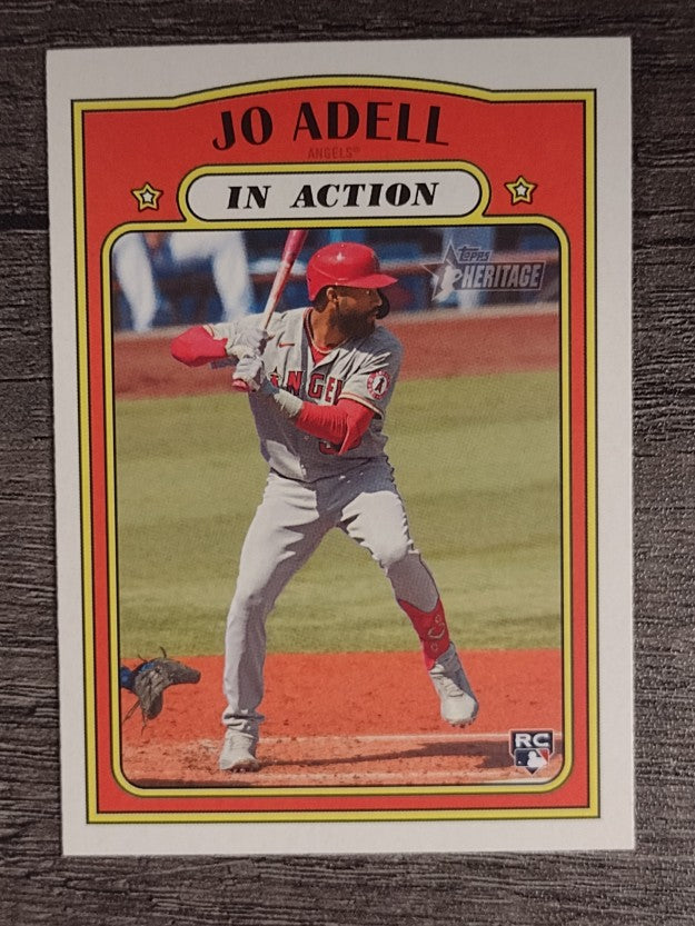 2021 Topps Heritage #188 Jo Adell IA