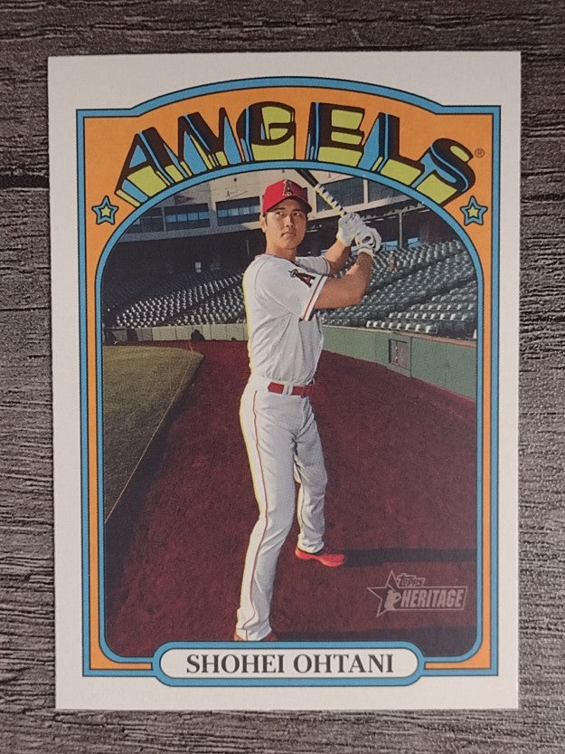 2021 Topps Heritage #245 Shohei Ohtani