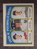 2021 Topps Heritage #94 Gerrit Cole/Marco Gonzales/Shane Bieber LL