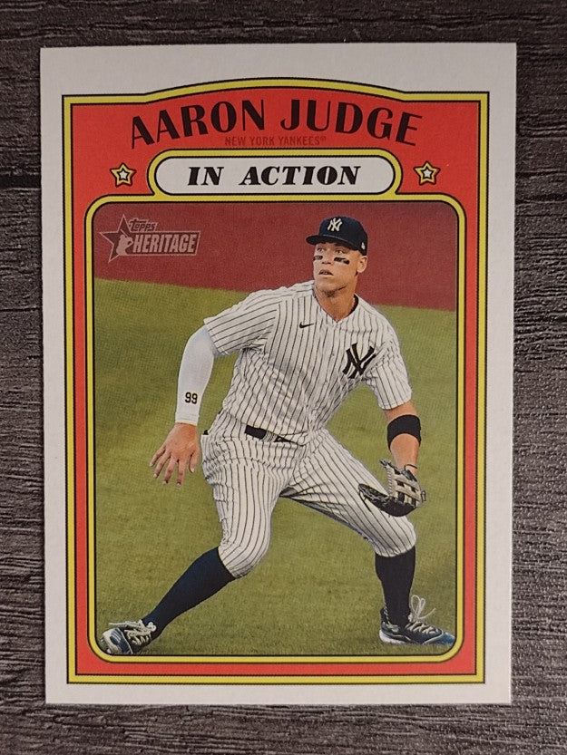 2021 Topps Heritage #122 Aaron Judge IA