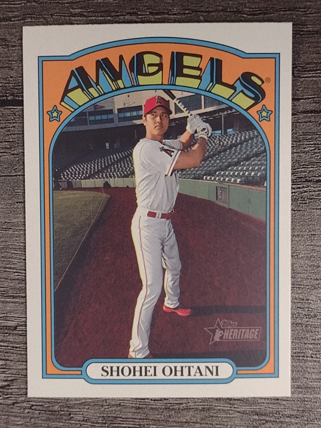 2021 Topps Heritage #245 Shohei Ohtani