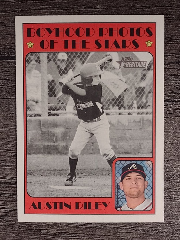 2021 Topps Heritage #150 Austin Riley KP