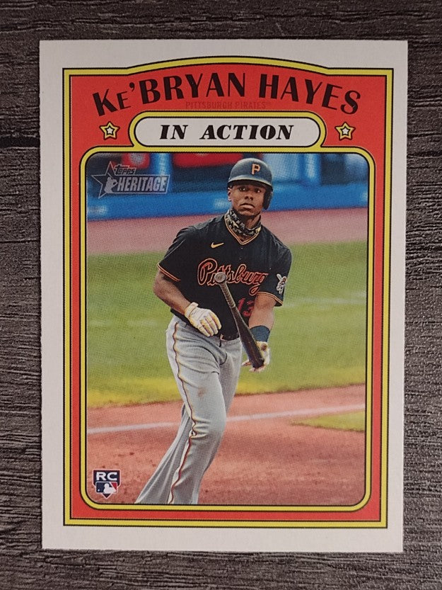 2021 Topps Heritage #98 Ke'Bryan Hayes IA