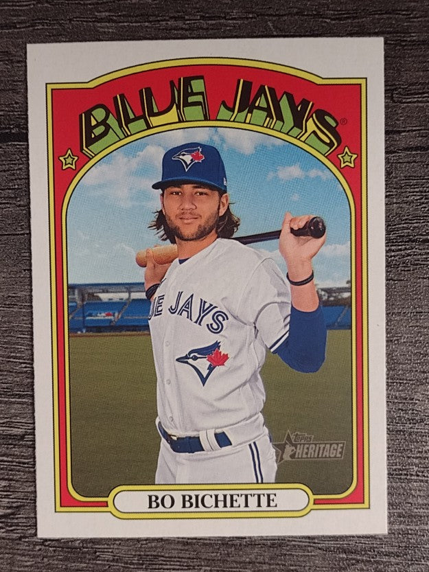 2021 Topps Heritage #293 Bo Bichette