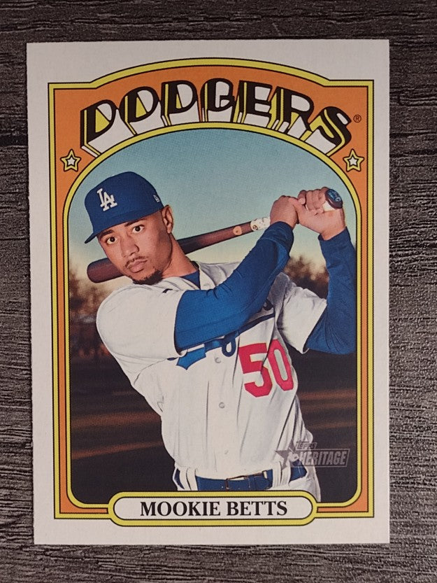 2021 Topps Heritage #167 Mookie Betts