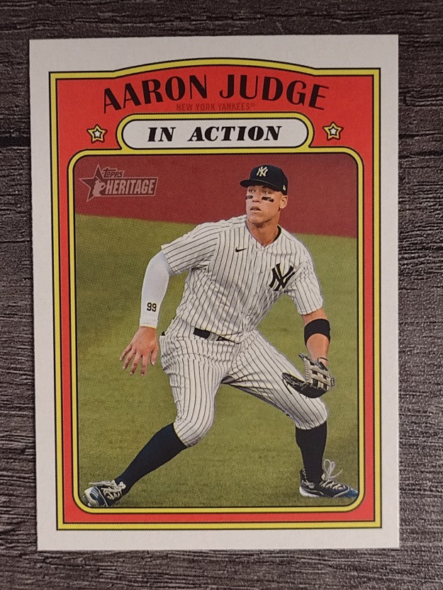 2021 Topps Heritage #122 Aaron Judge IA