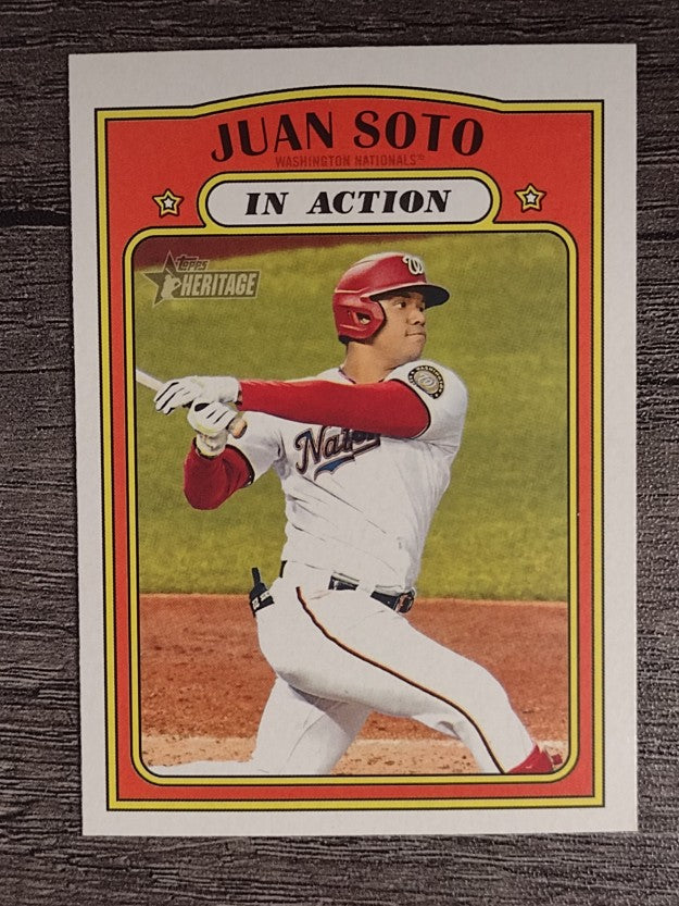 2021 Topps Heritage #36 Juan Soto IA
