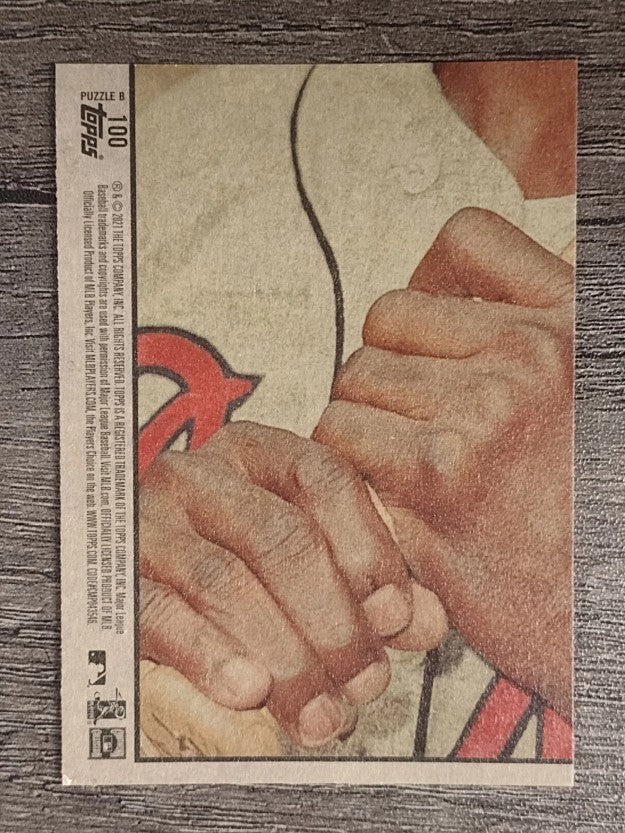 2021 Topps Heritage #100 Jacob deGrom IA