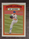 2021 Topps Heritage #100 Jacob deGrom IA