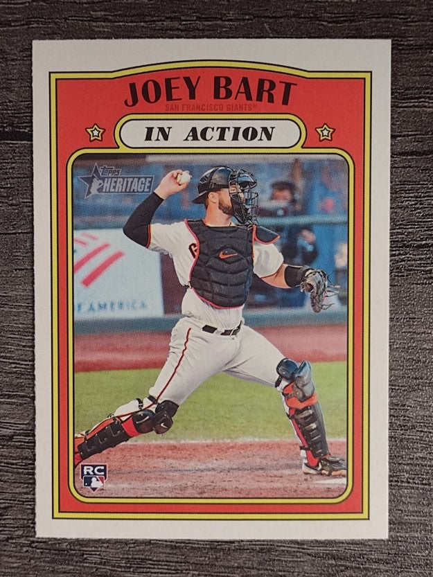 2021 Topps Heritage #50 Joey Bart IA