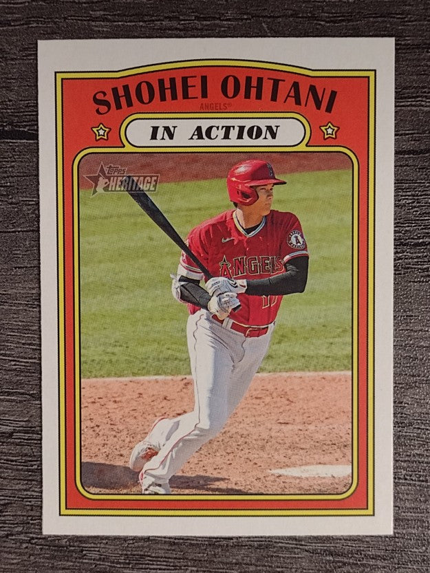 2021 Topps Heritage #246 Shohei Ohtani IA