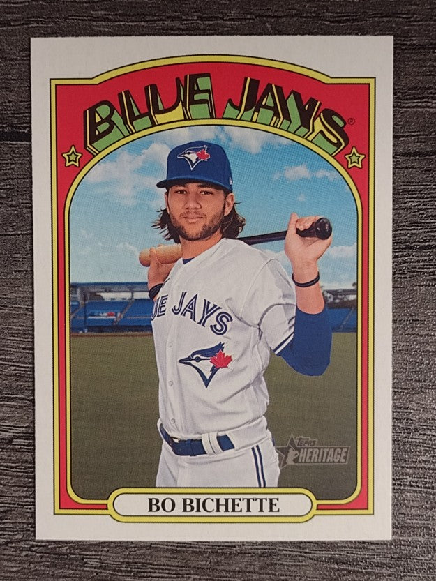 2021 Topps Heritage #293 Bo Bichette