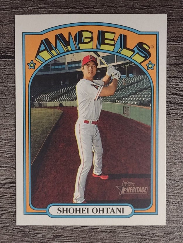 2021 Topps Heritage #245 Shohei Ohtani