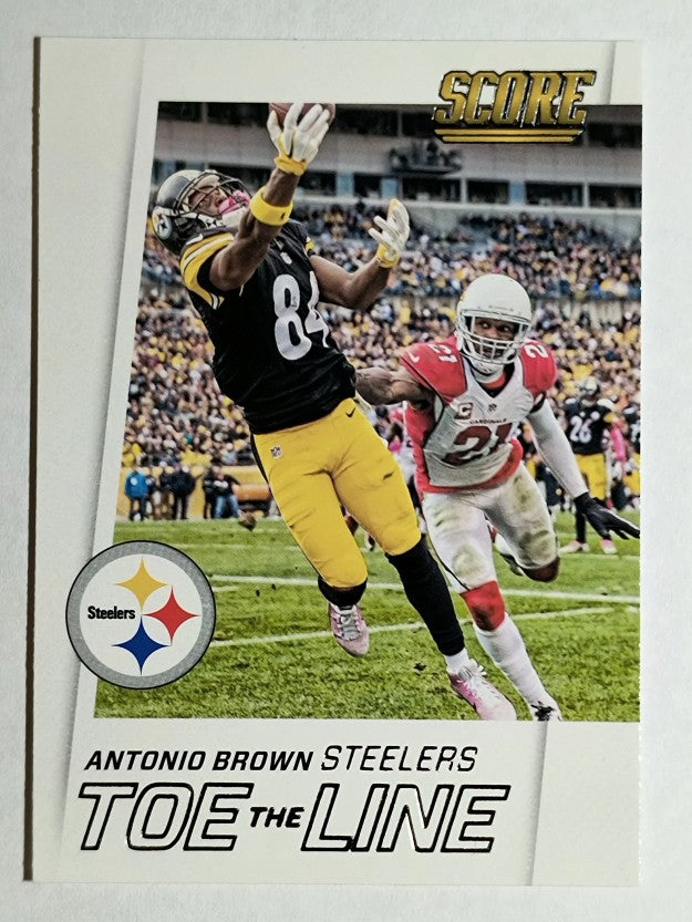 2016 Score Toe the Line #1 Antonio Brown