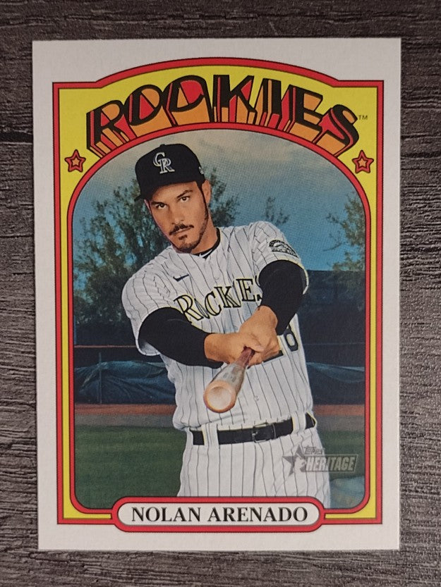 2021 Topps Heritage #313 Nolan Arenado