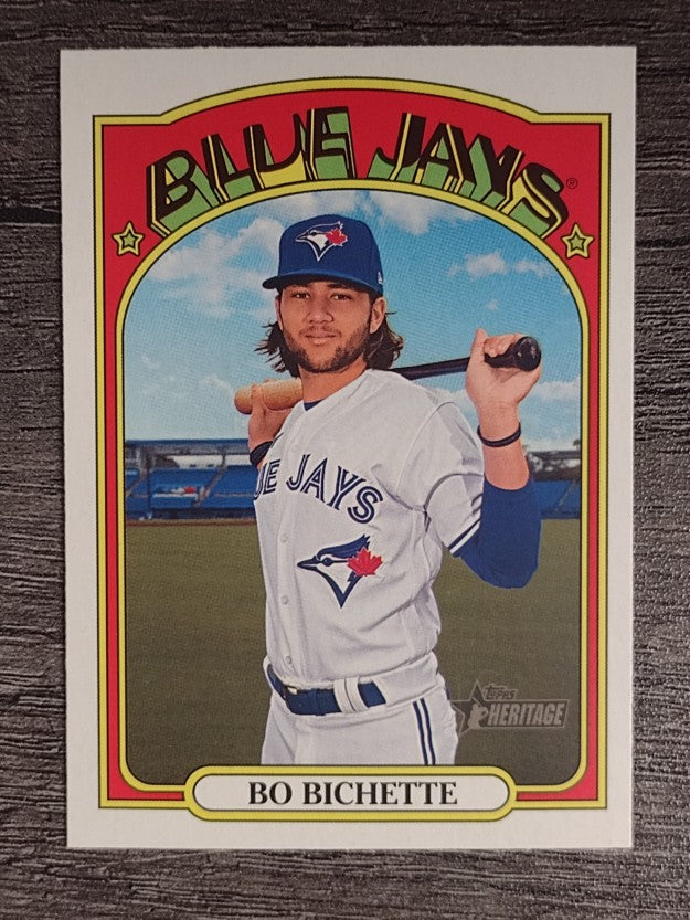 2021 Topps Heritage #293 Bo Bichette