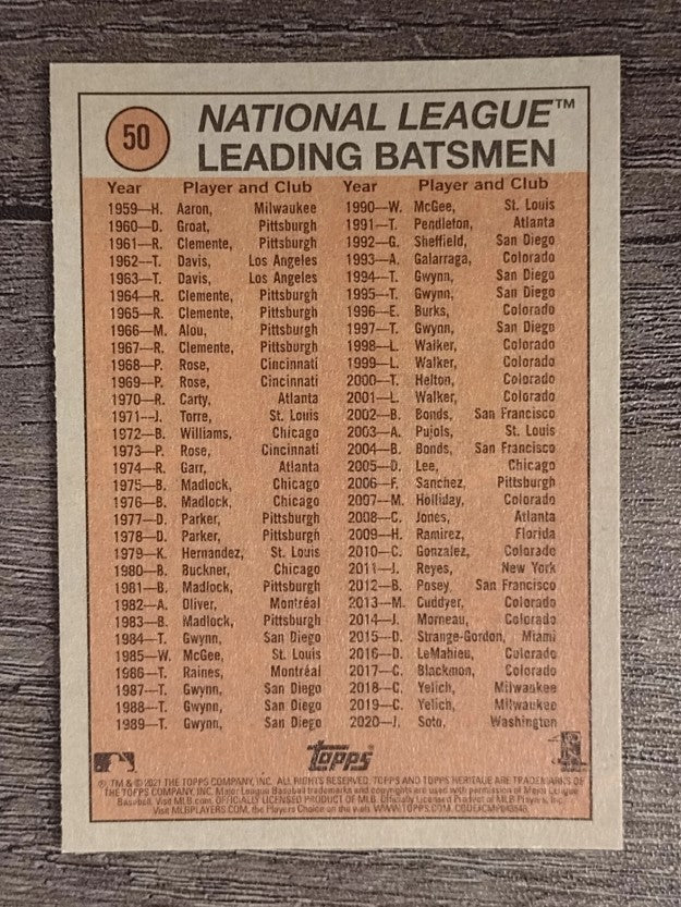 2021 Topps Heritage #50 Joey Bart IA