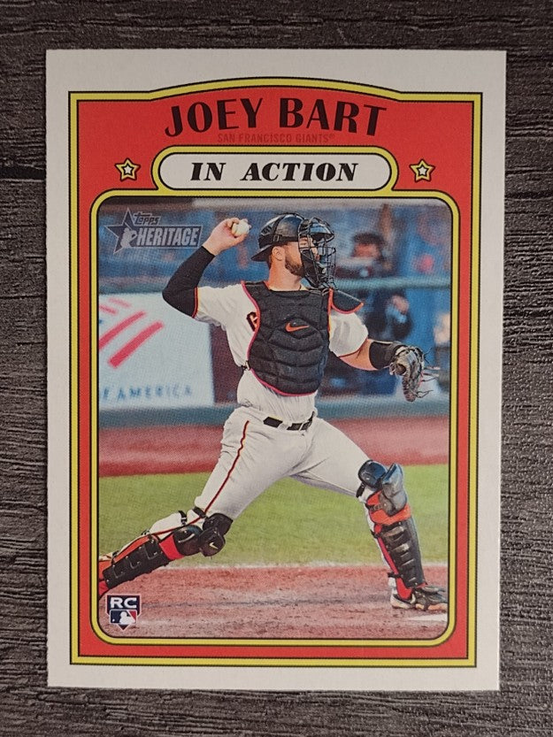 2021 Topps Heritage #50 Joey Bart IA