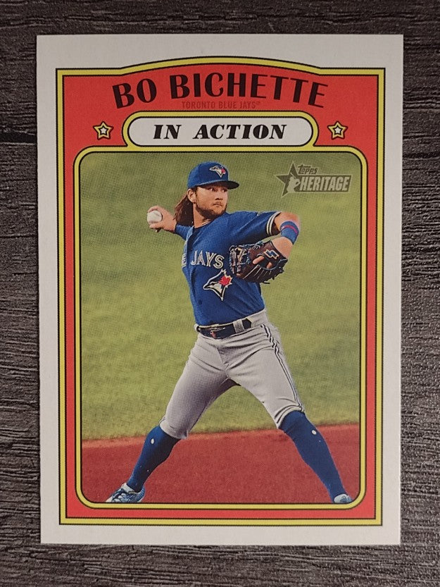 2021 Topps Heritage #294 Bo Bichette IA