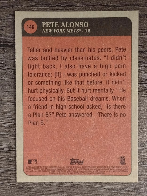 2021 Topps Heritage #146 Pete Alonso KP
