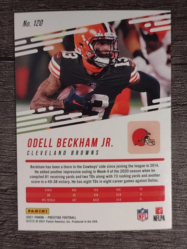 2021 Prestige #120 Odell Beckham Jr.