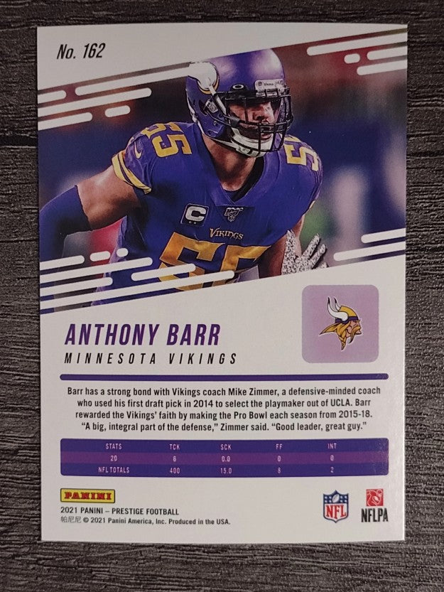 2021 Prestige #162 Anthony Barr