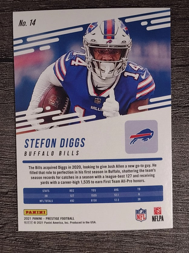 2021 Prestige #14 Stefon Diggs
