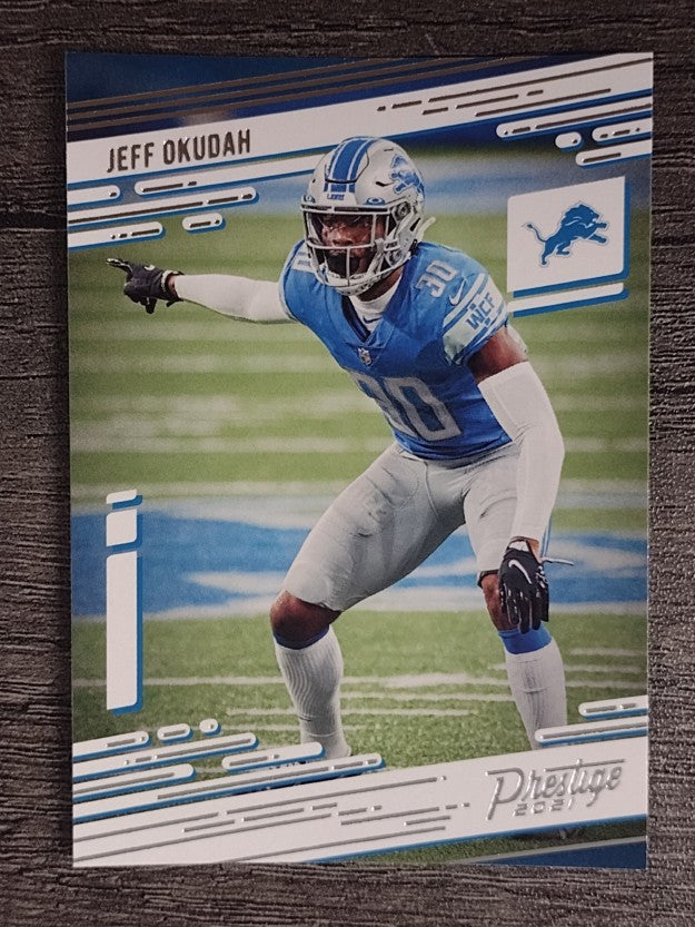 2021 Prestige #56 Jeff Okudah