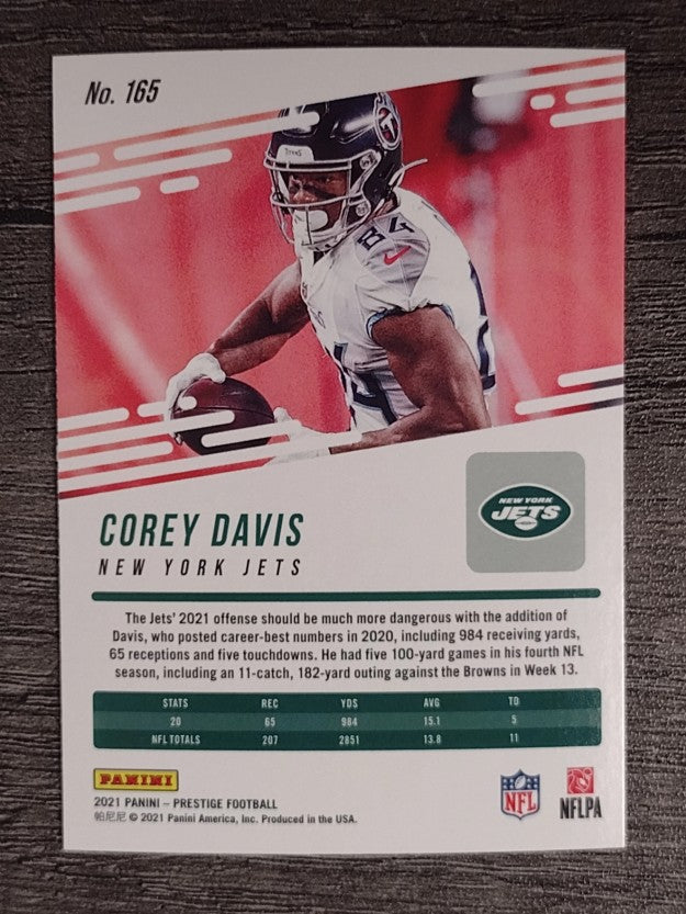 2021 Prestige #165 Corey Davis