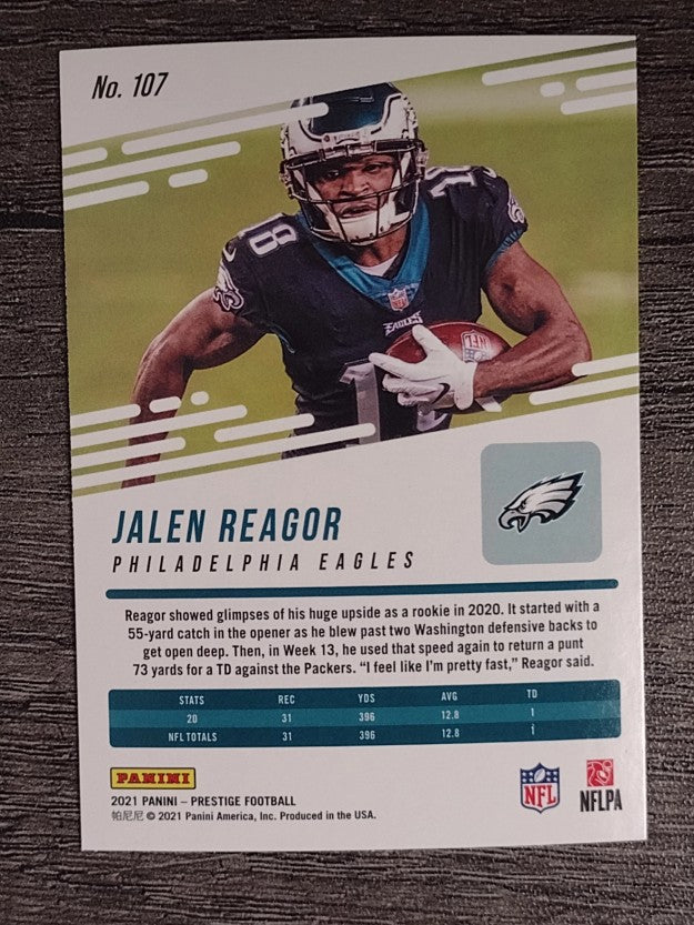 2021 Prestige #107 Jalen Reagor