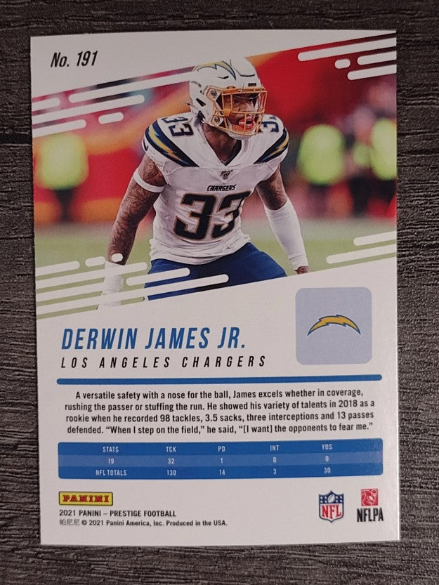 2021 Prestige #191 Derwin James Jr.