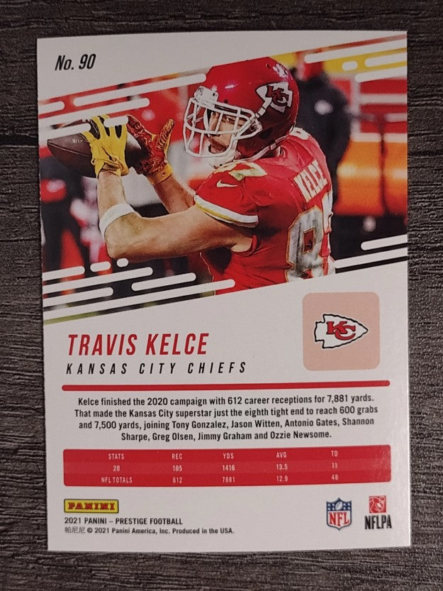 2021 Prestige #90 Travis Kelce