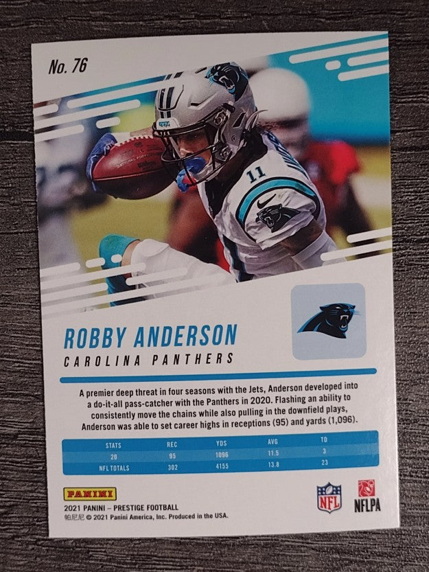 2021 Prestige #76 Robby Anderson