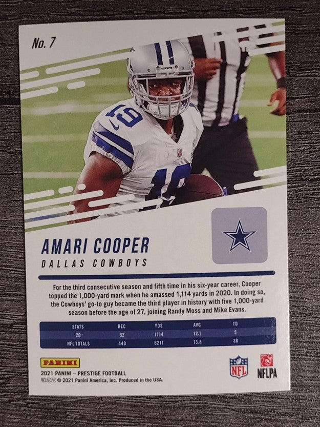 2021 Prestige #7 Amari Cooper