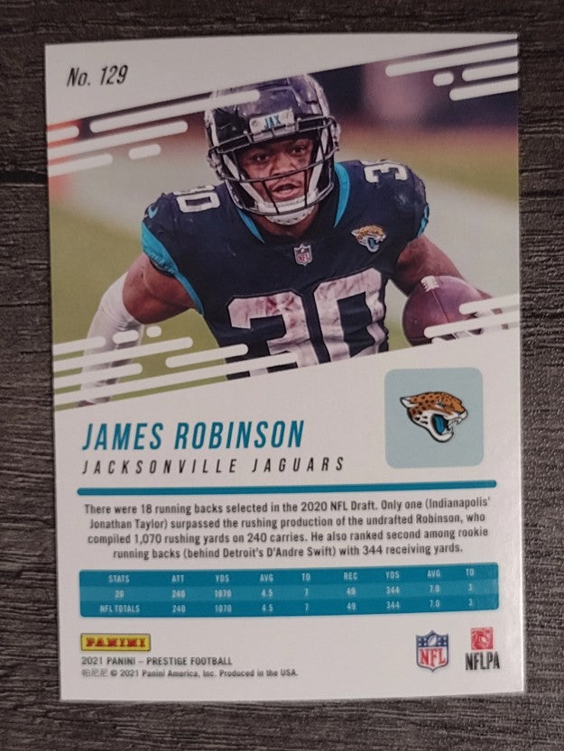2021 Prestige #129 James Robinson