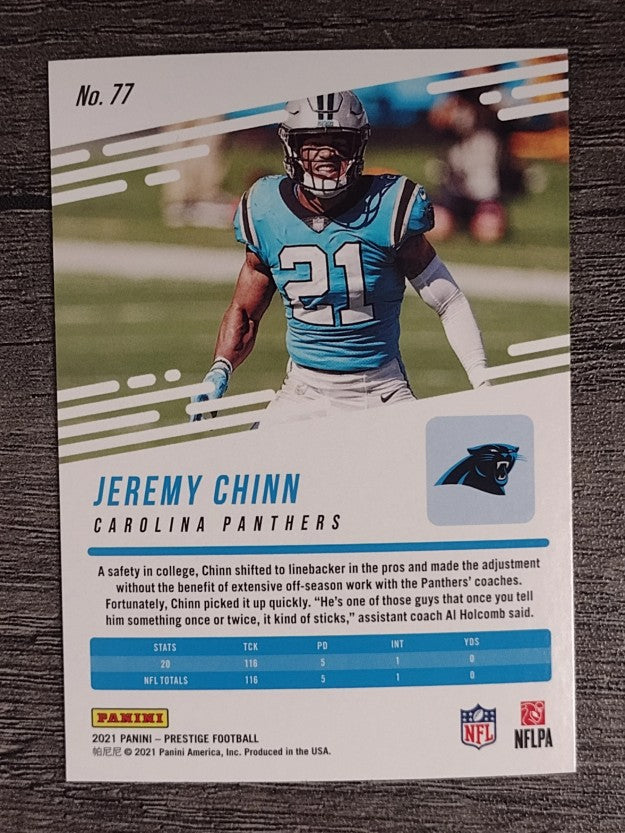 2021 Prestige #77 Jeremy Chinn