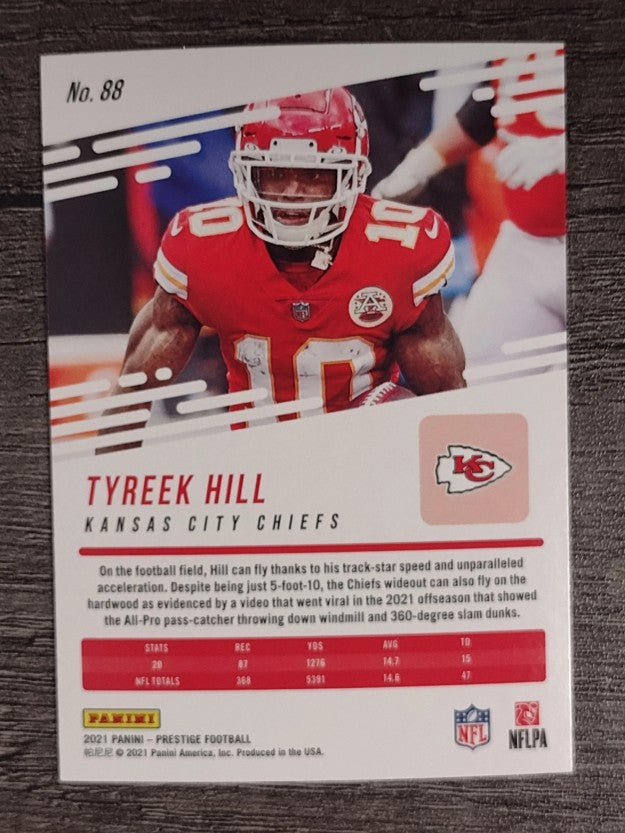 2021 Prestige #88 Tyreek Hill