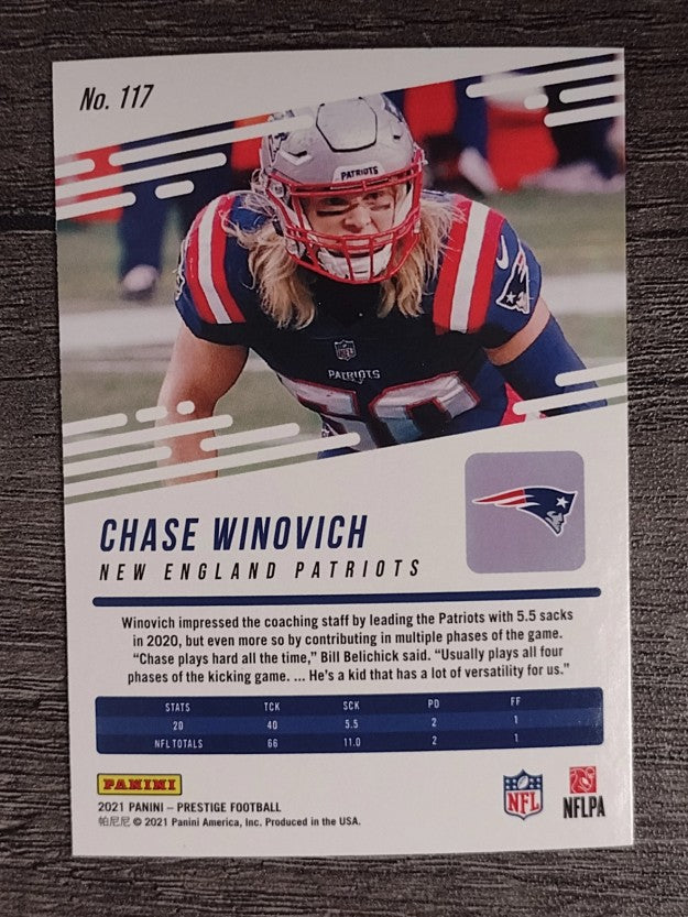 2021 Prestige #117 Chase Winovich