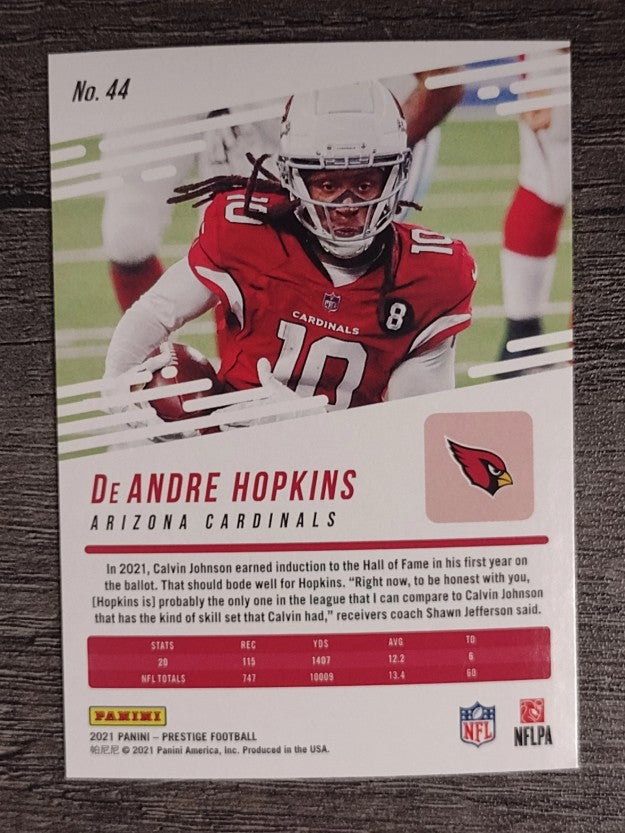 2021 Prestige #44 DeAndre Hopkins